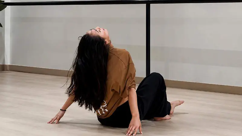 Michelle Calderas, bailarina de profesión